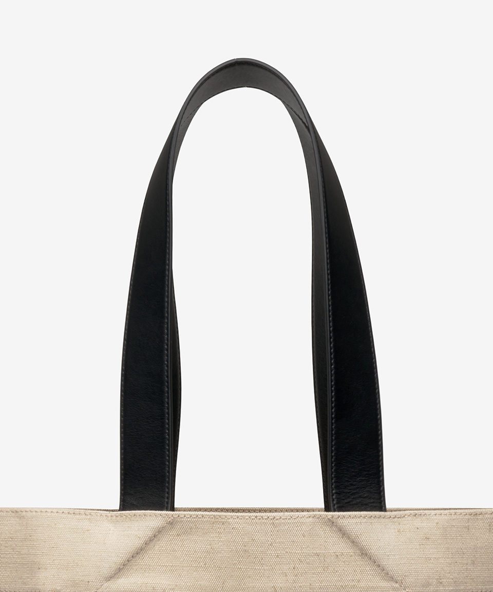 ★Jil Sander★ Canvas Shopper Bag Beige JSMU852457MUB7302010 MUSINSA公式 | JIL SANDER Canvas Shopper Bag - Beige