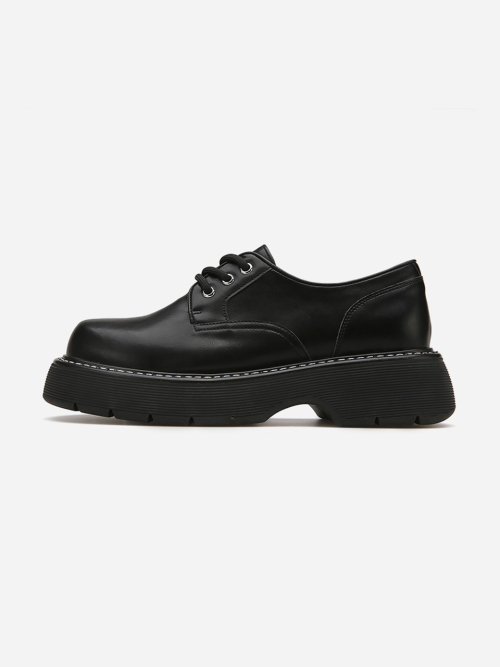 Round Toe Stitch Lace-Up Loafer 412215009 (4.5cm/1color)