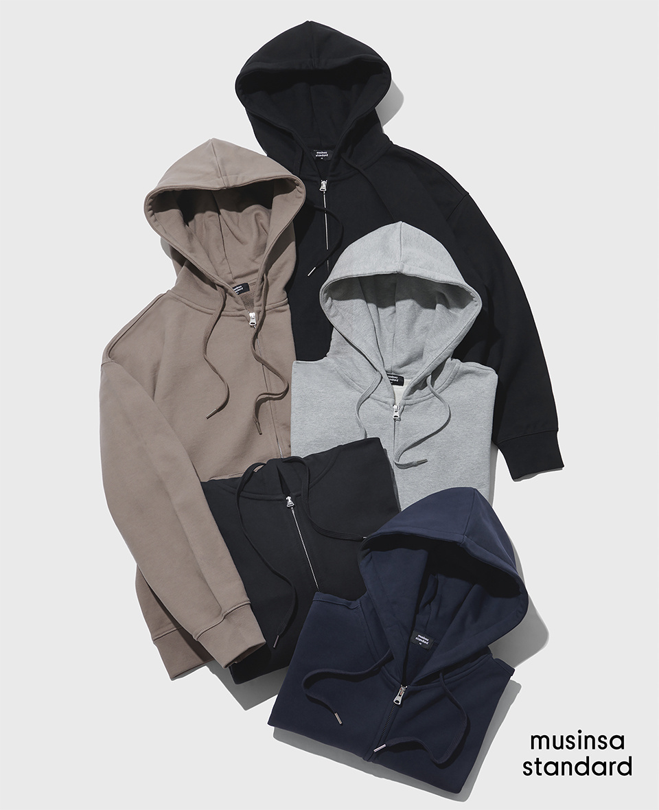 MUSINSA | MUSINSA STANDARD HEAVYWEIGHT OVERSIZED ZIP-UP