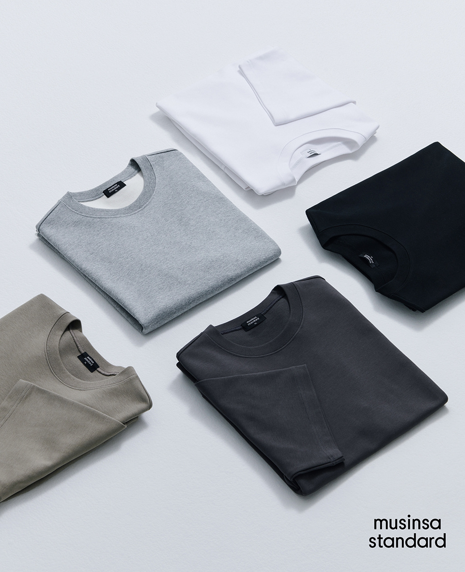 MUSINSA | MUSINSA STANDARD FLAT TERRY OVERSIZED SHORT SLEEVE