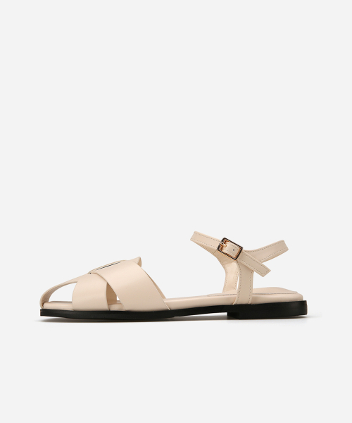 스퀘어 토 슬림 피셔맨 샌들 412224016 (1.3cm/3colors)