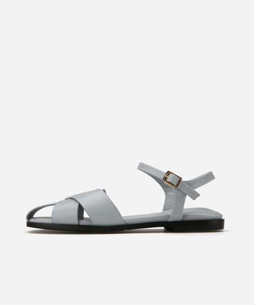 스퀘어 토 슬림 피셔맨 샌들 412224016 (1.3cm/3colors)