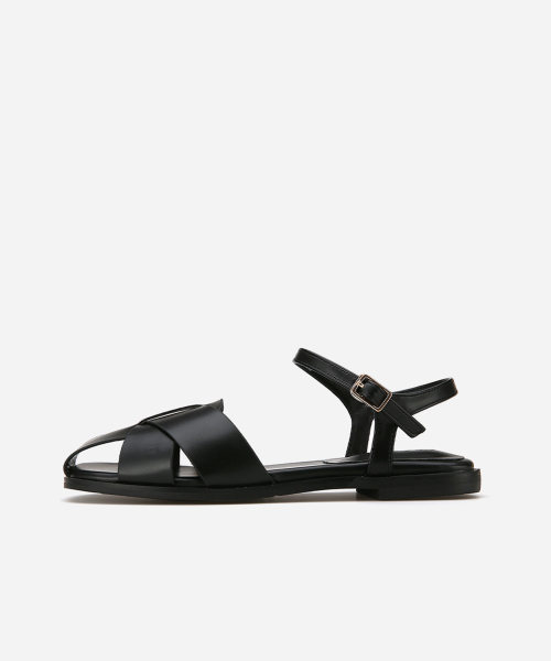 스퀘어 토 슬림 피셔맨 샌들 412224016 (1.3cm/3colors)