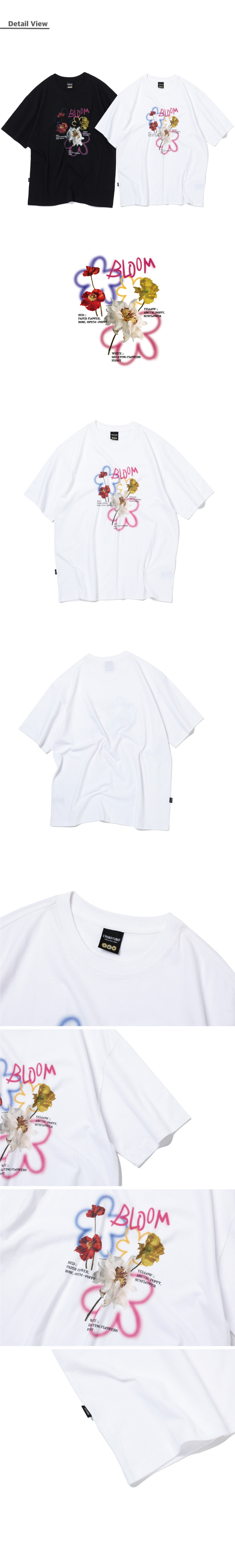 【CPGN STUDIO】DTP Peony Bloom Short Sleeve T-shirt MUSINSA公式 | CPGN STUDIO [Medium weight] DTP Peony Bloom T
