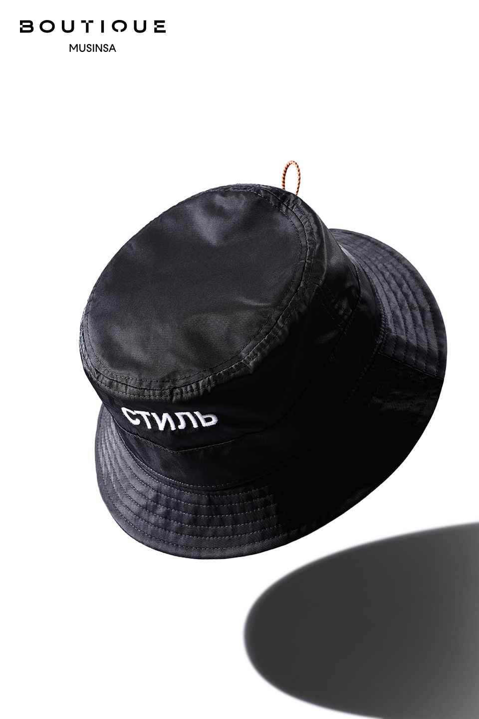 MUSINSA | HERON PRESTON CTNMB Bucket Hat - Black