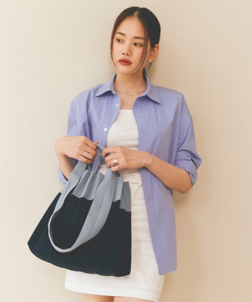 투웨이쇼퍼백 네이비