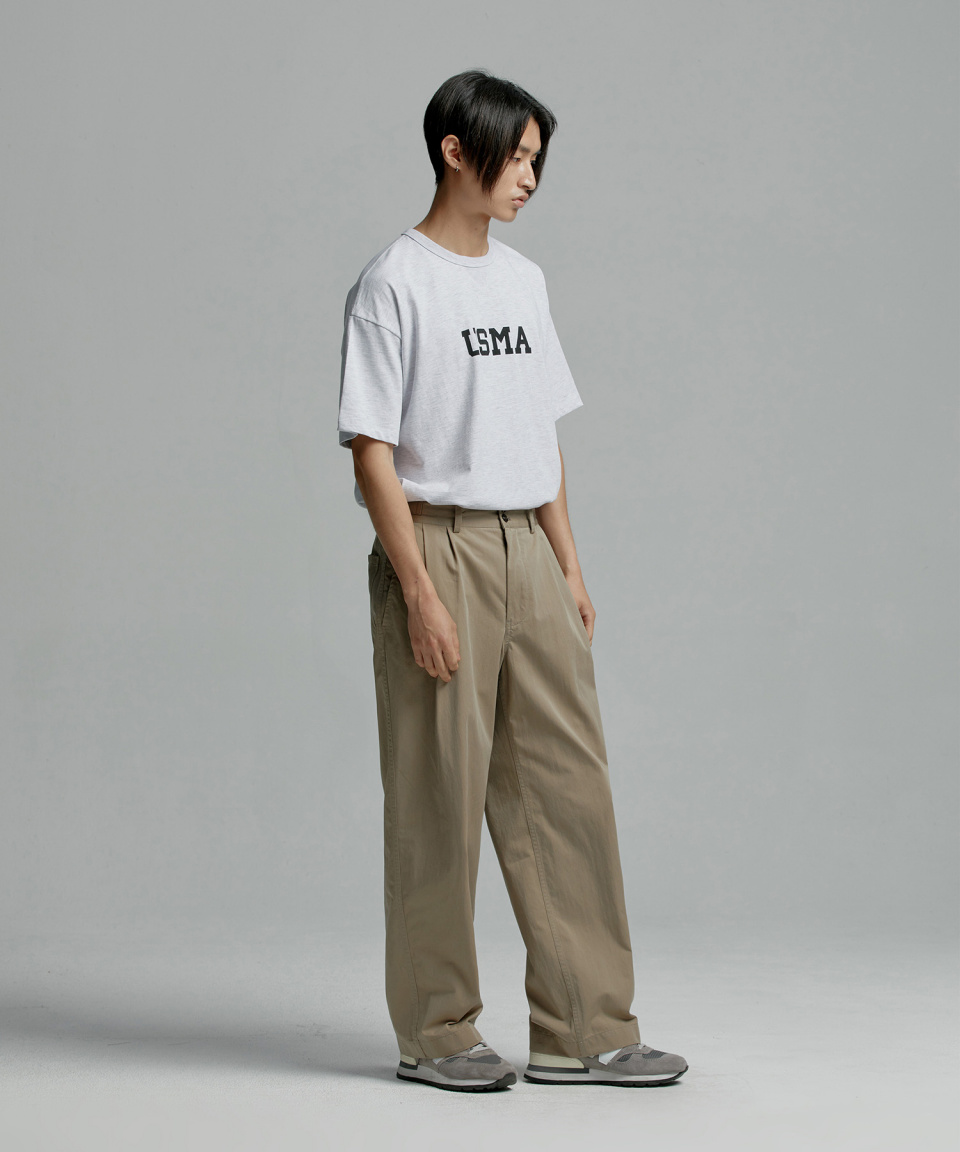 MUSINSA | ANOTHER OFFICE Santiago Officer Pants (Graphite)