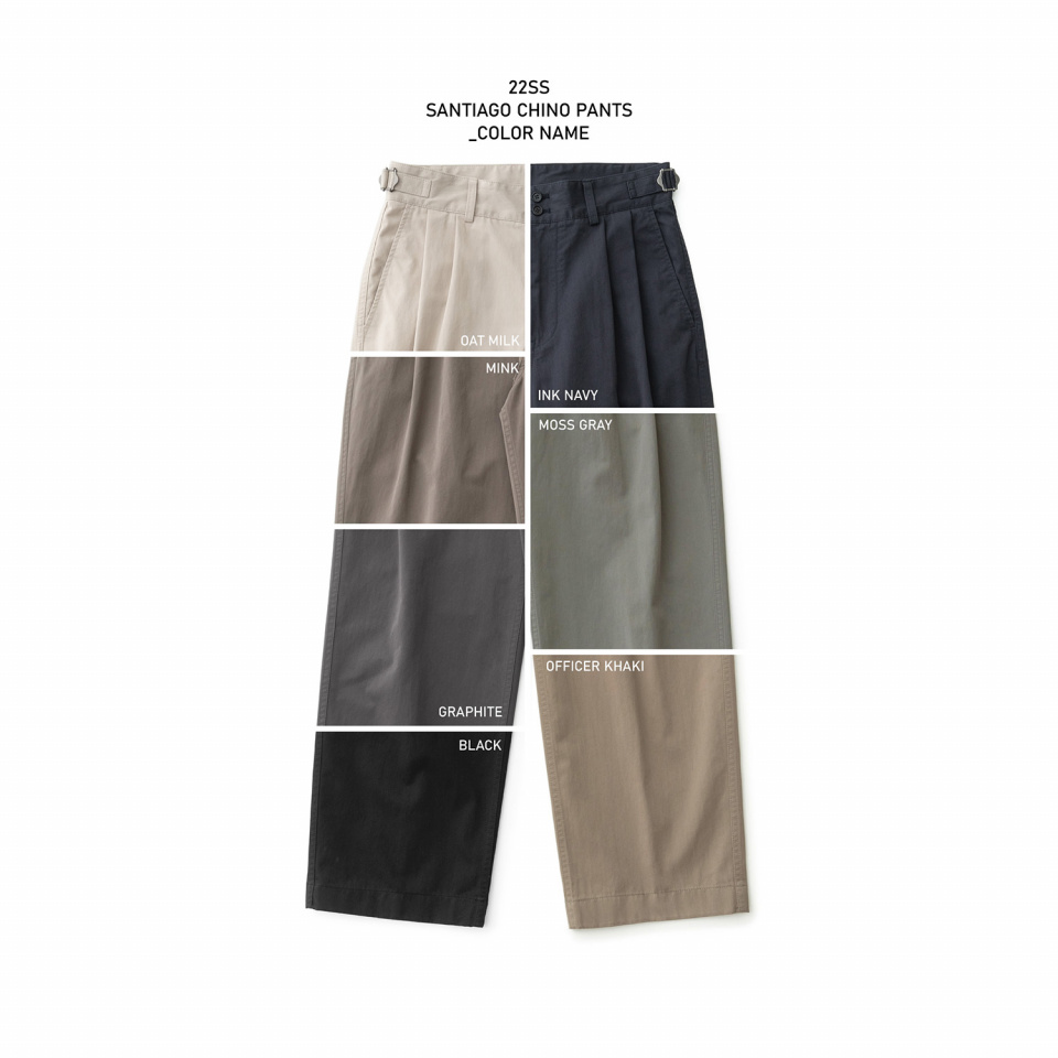MUSINSA | ANOTHER OFFICE Santiago Chino Pants (Officer Khaki)