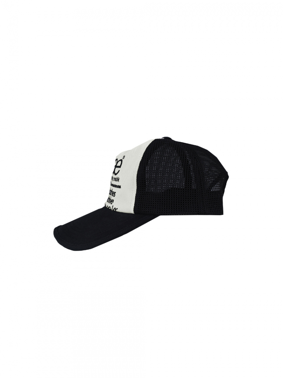 MUSINSA | AEAE Web Logo Mesh Cap [Black]