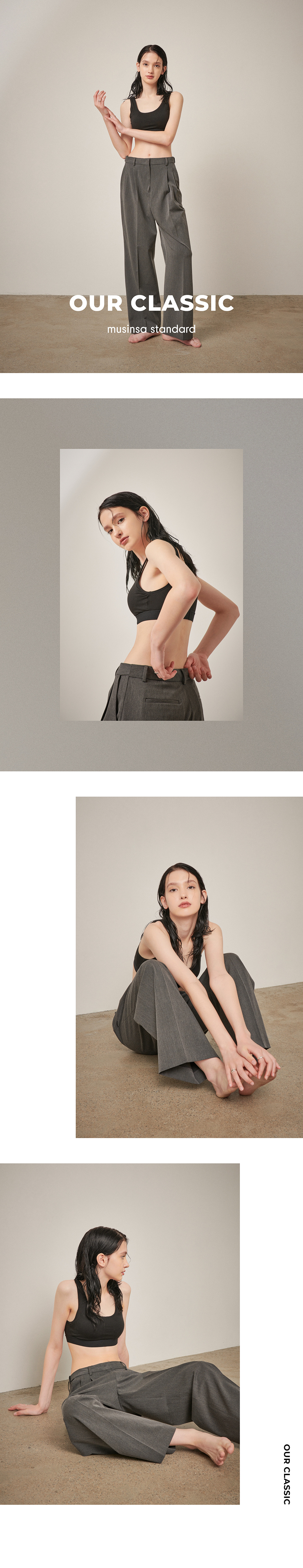 MUSINSA STANDARD LADY'S_ワイドシャーリングパンツ_4色 MUSINSA STANDARD(ムシンサスタンダード)のレディース パンツ