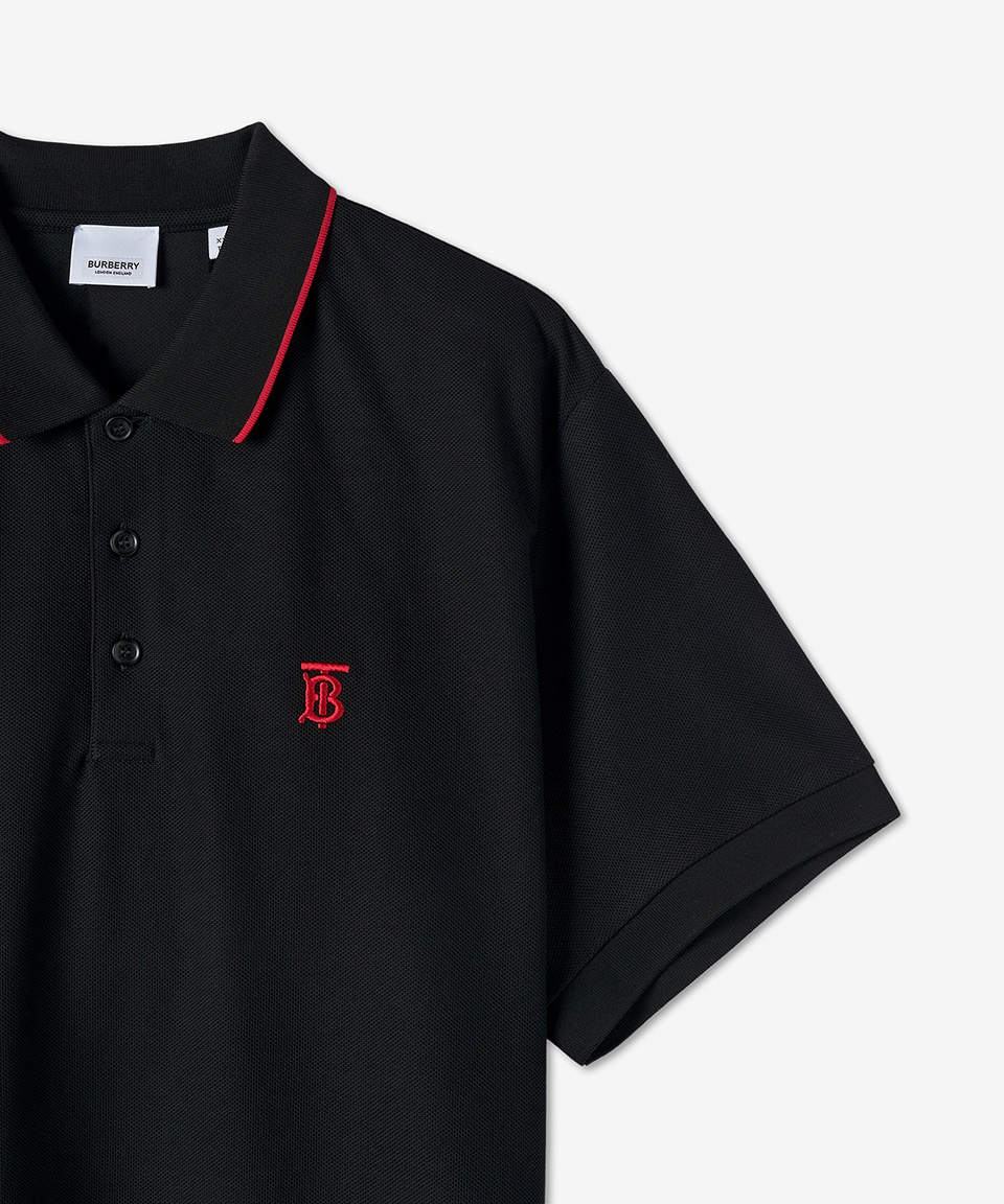 MUSINSA | BURBERRY Men's Icon Striped Placat Cotton Pique