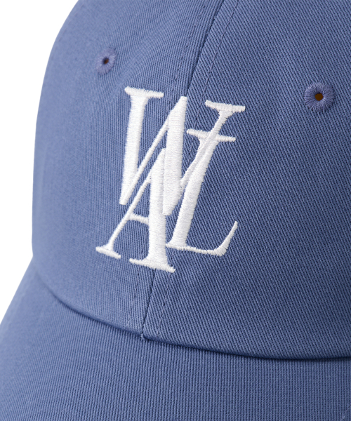 Signature Logo ball cap - MID BLUE
