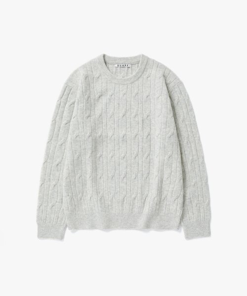 CABLE ROUND KNIT