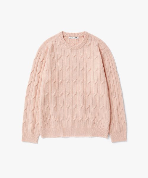 CABLE ROUND KNIT