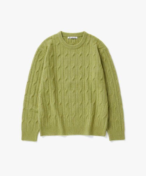 CABLE ROUND KNIT