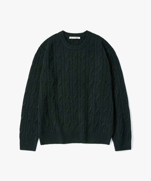 CABLE ROUND KNIT