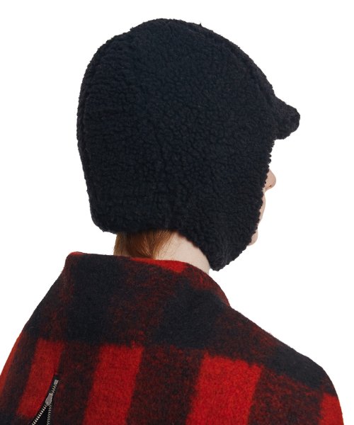 Shearing Aviator Hat_Black