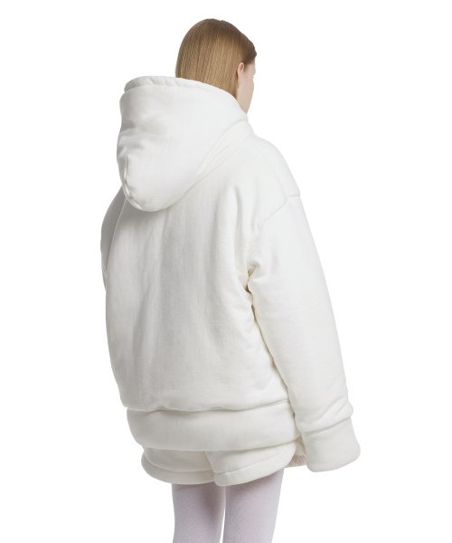 Padded Hoodie_White