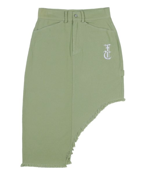 [NF] NFC CLIFF LONG SKIRT (GREEN)_F22ZC823