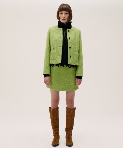 Ave Skirt_Lime