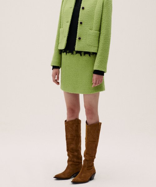 Ave Skirt_Lime