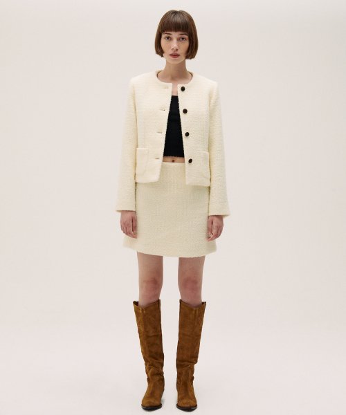 Ave Skirt_Cream