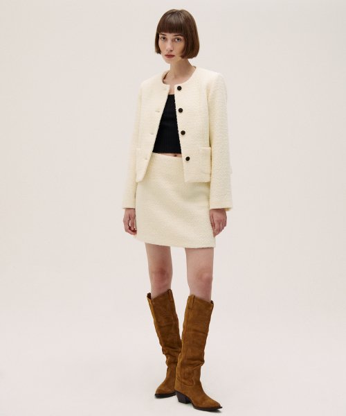 Ave Skirt_Cream