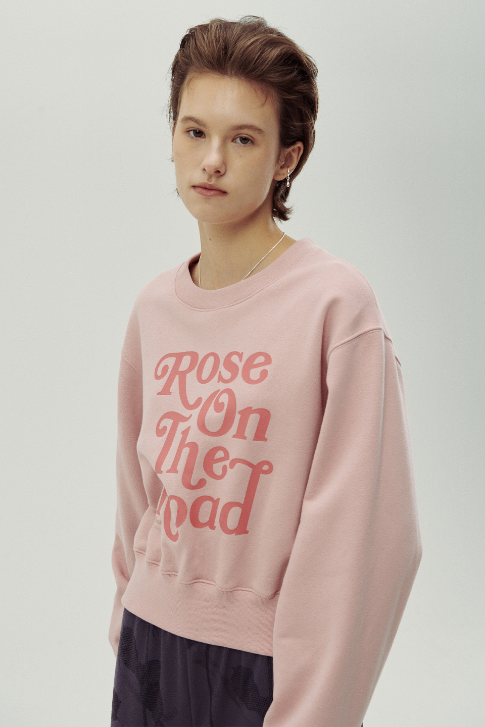 喫煙者なしペットなしSinoon ON THE ROAD SWEATSHIRT(PINK) 新品