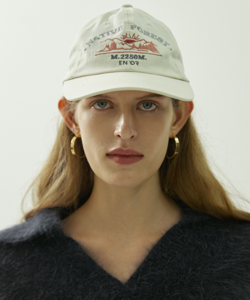 NATIVE FOREST ENOR BALL CAP - IVORY