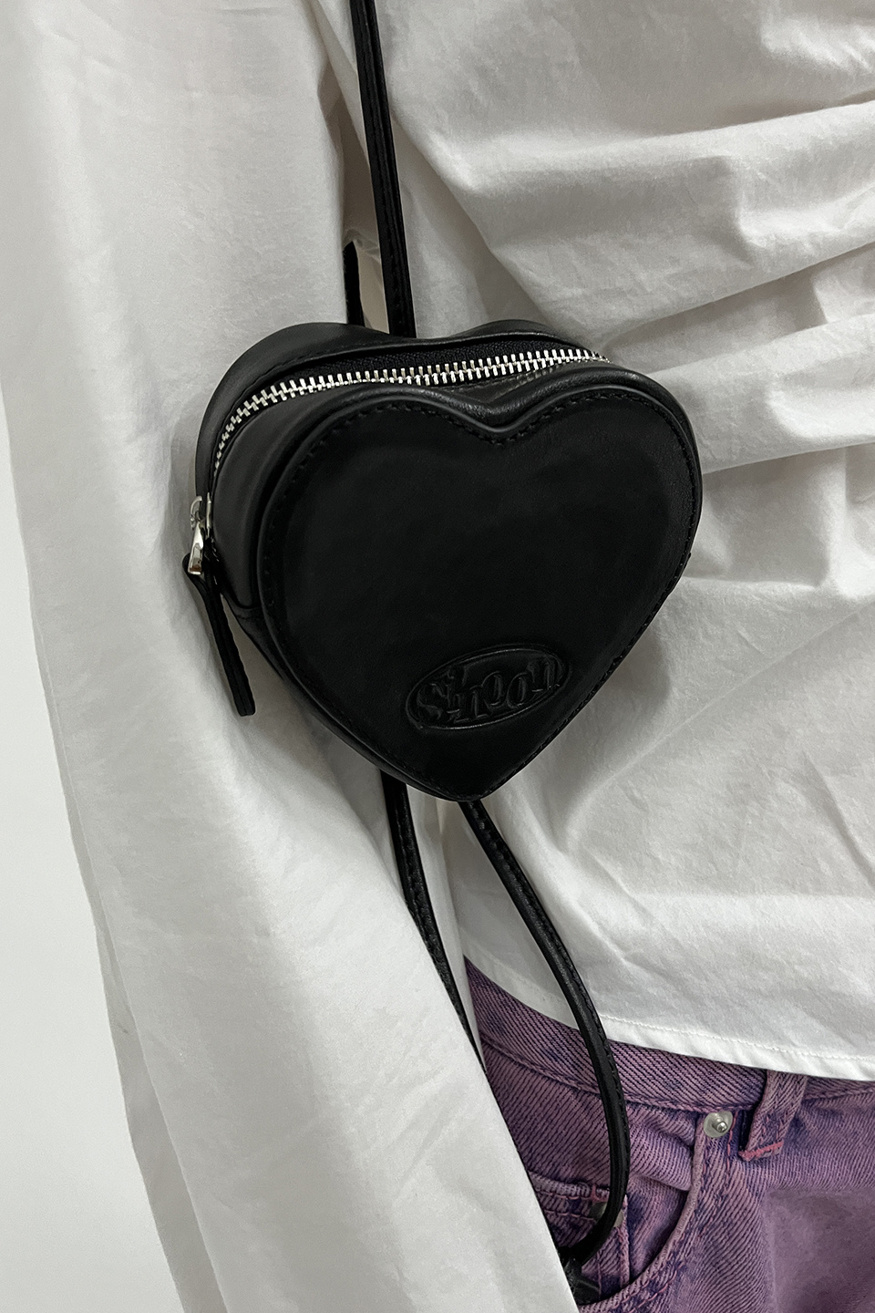 韓国かわいい【SINOON】Heart bag ハートバック MUSINSA公式 | SINOON Heart Handbag (Red)