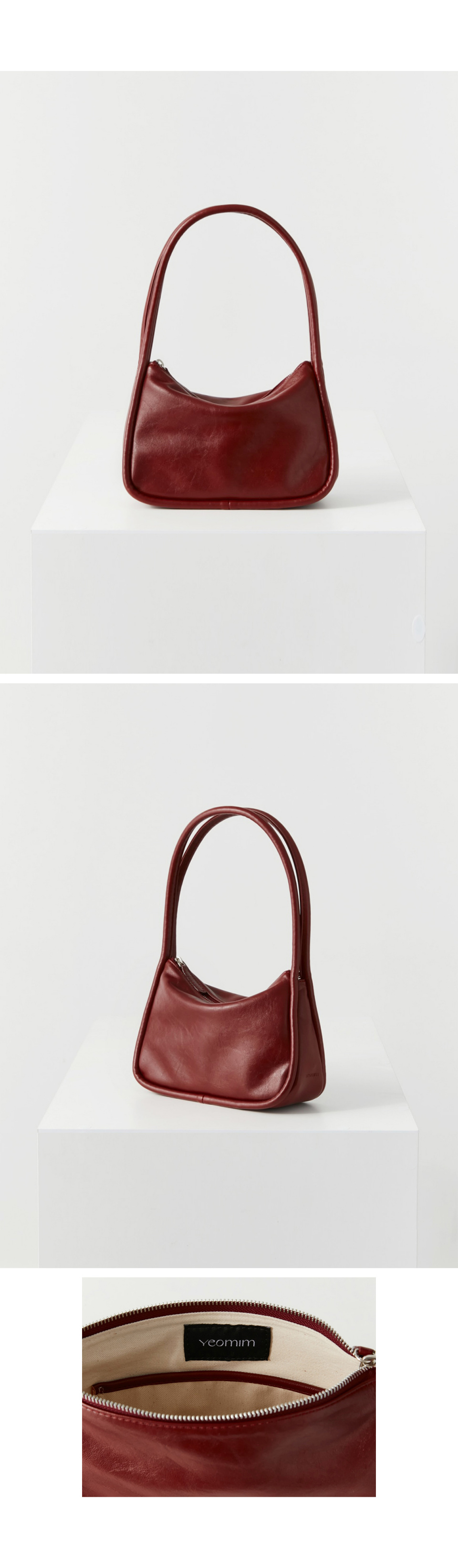 ショルダーバッグ・ポシェット YEOMIM ridge bag rouge リッジバッグ（ルージュ） | YEOMIM | HANA(ハナ)
