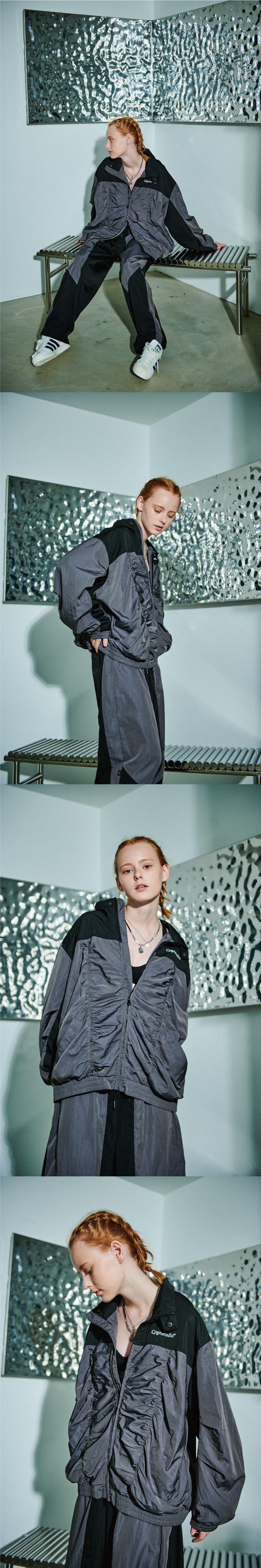 SHIRRING 2WAY - 3 COLORS BLACK