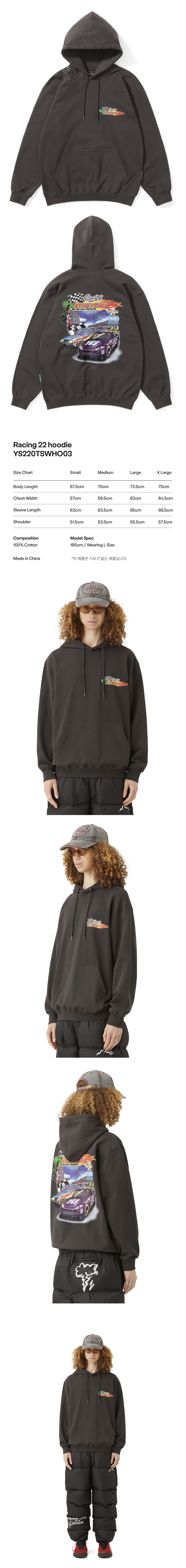 [YESEYESEE] ★ Racing 22 hoodie f8661994c8452844a05155ca4e38c7