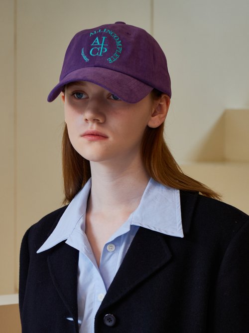 Round Logo Ball Cap (Purple)