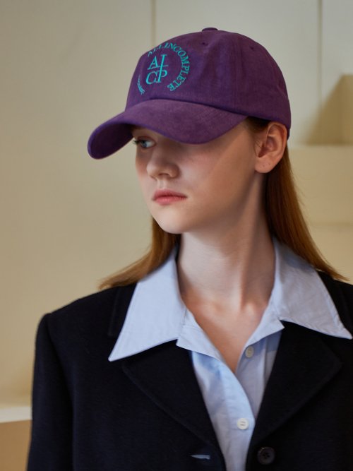 Round Logo Ball Cap (Purple)