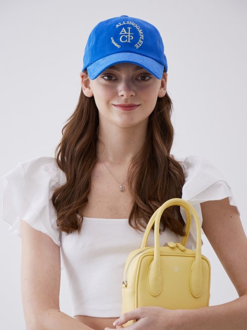 Round Logo Ball Cap (Blue)