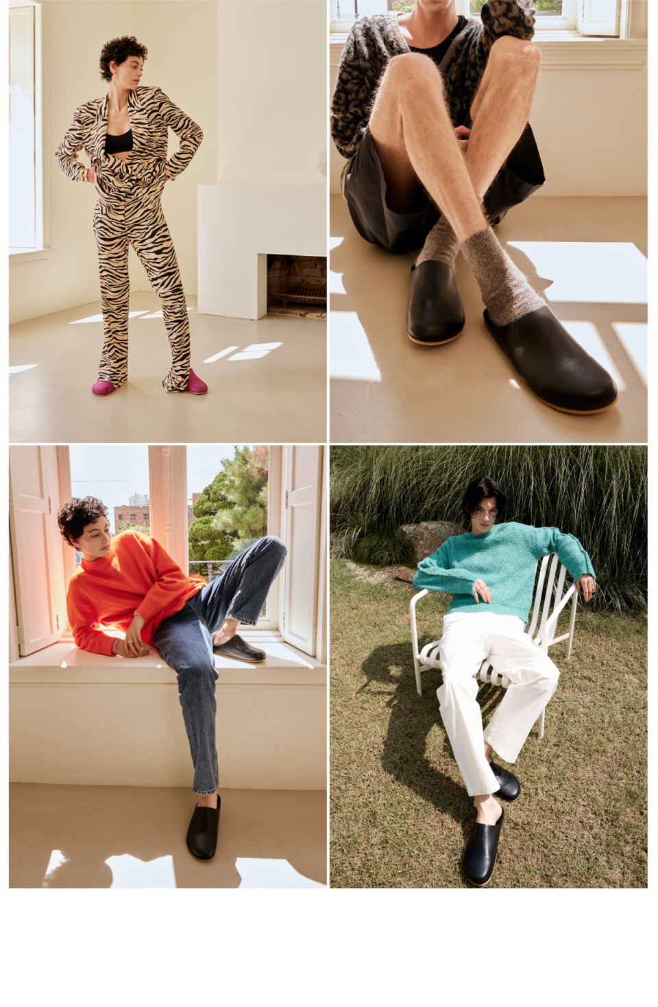 ◆KOMOREBI MUSEUM◆ Unisex Handmade Suede Clog Sandals Stone MUSINSA | KOMOREBI MUSEUM Unisex Handmade Suede Clog Sandals