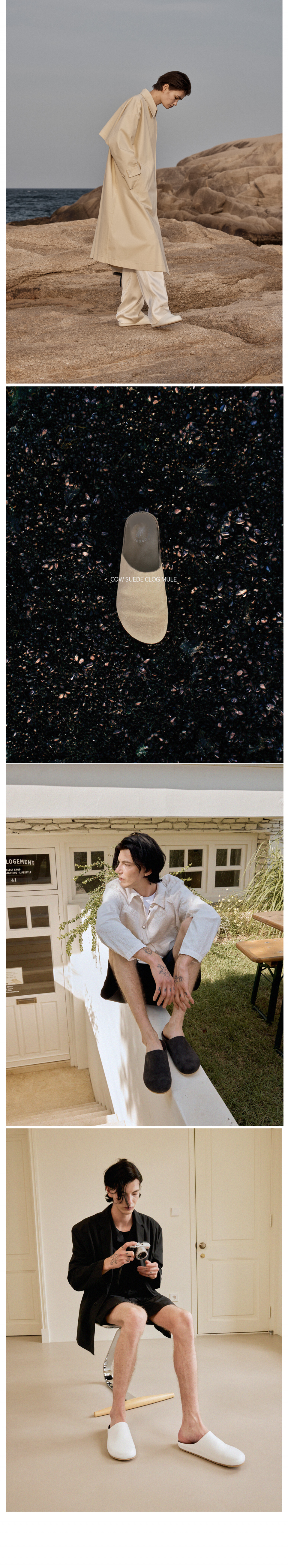 MUSINSA | KOMOREBI MUSEUM Unisex Handmade Suede Clog Sandals MUSINSA | KOMOREBI MUSEUM Unisex Handmade Suede Clog Sandals