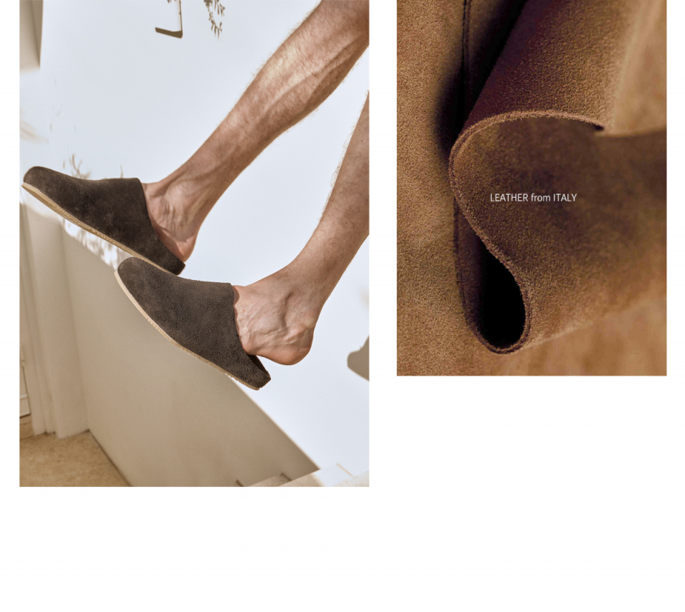 ◆KOMOREBI MUSEUM◆ Unisex Handmade Suede Clog Sandals Beige MUSINSA | KOMOREBI MUSEUM Unisex Handmade Suede Clog Sandals