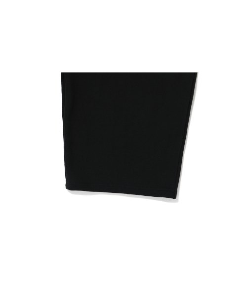 (기모)Signature relax wide pants - BLACK