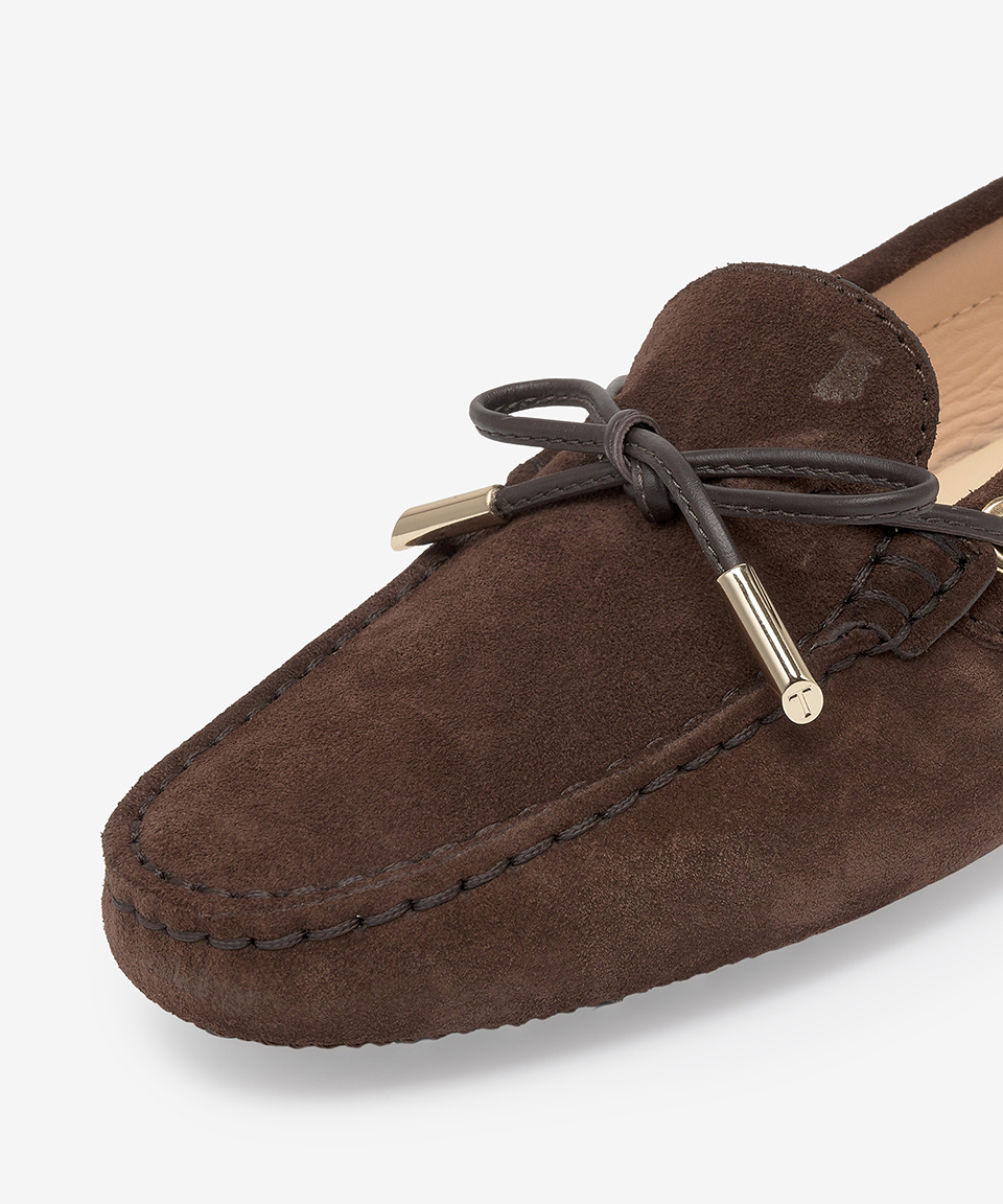 ★TOD'S★ Gomino Suede Driving Loafer Brown XXW0FW05030CKOS6 Gommino Suede driving Loafer - Cola | Viola Milano