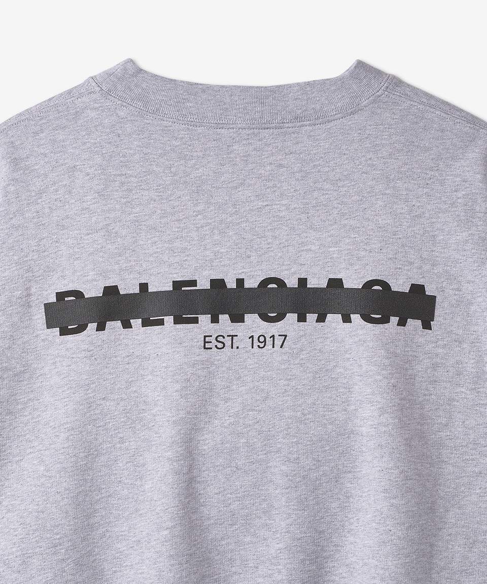 MUSINSA | BALENCIAGA Men's Oversized Strike 1917 Sweatshirt