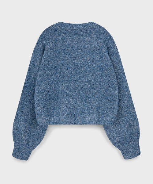 Soft Wool Oversized Pullover Round Knitwear 6 Colors