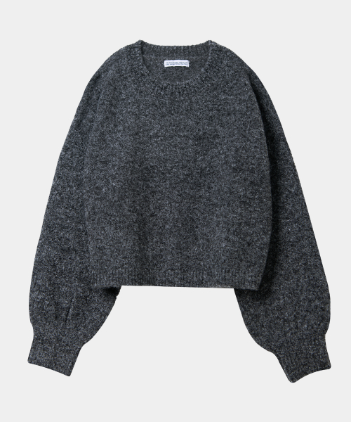 Soft Wool Oversized Pullover Round Knitwear 6 Colors