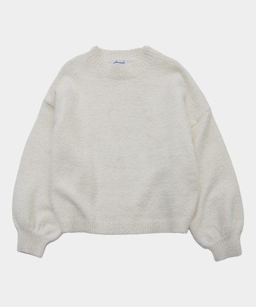 Soft Wool Oversized Pullover Round Knitwear 6 Colors