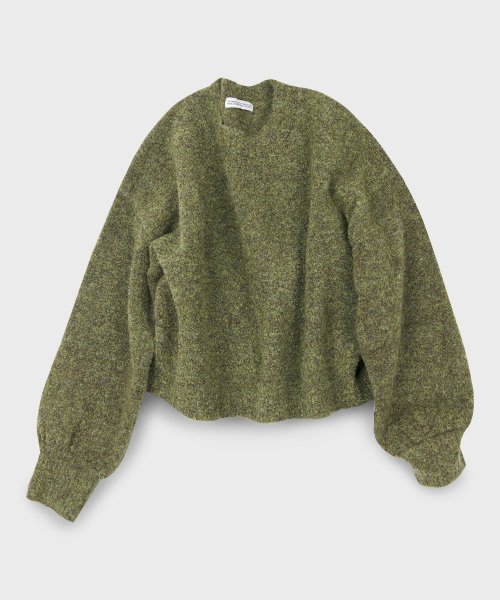 Soft Wool Oversized Pullover Round Knitwear 6 Colors