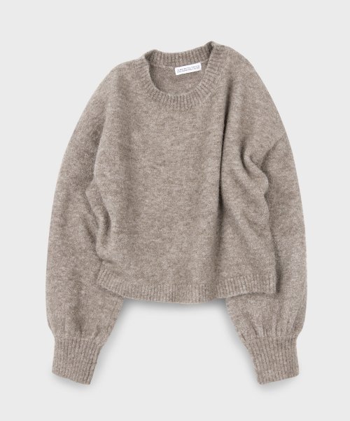 Soft Wool Oversized Pullover Round Knitwear 6 Colors
