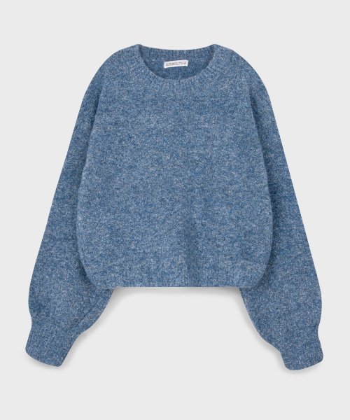 Soft Wool Oversized Pullover Round Knitwear 6 Colors
