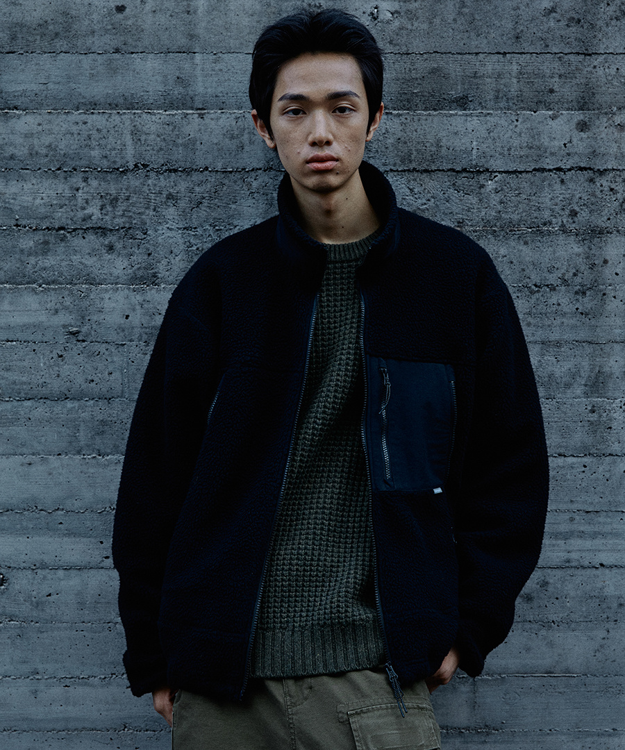 Hiker Fleece Jacket Ivory 상세 이미지 15