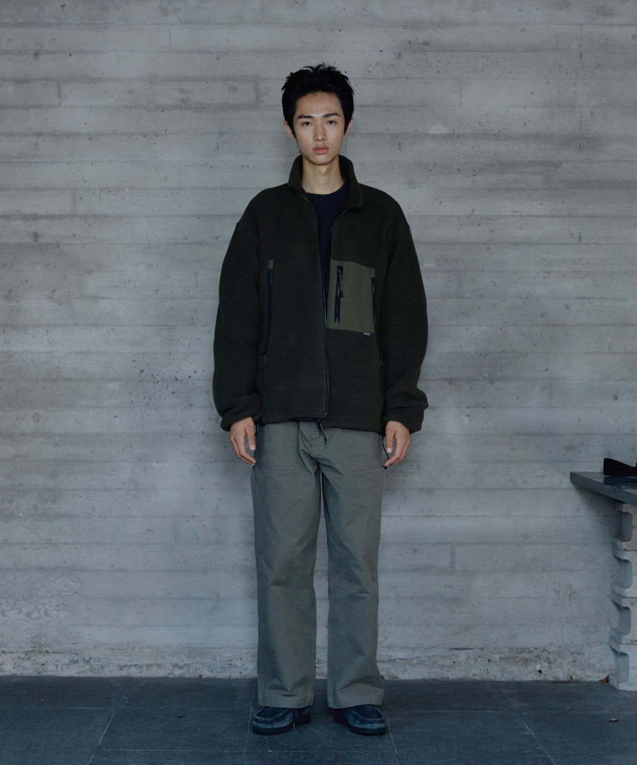Hiker Fleece Jacket Ivory 상세 이미지 23